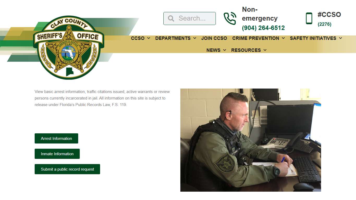 Crime & Arrest Info | Clay County Sheriff’s Office